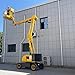 Mobile Articulating Boom Lift 10m 12m Small Boom Man Lift Aerial Work Platform for Indoor/Outdoor Industrial Maintenance & Warehouses