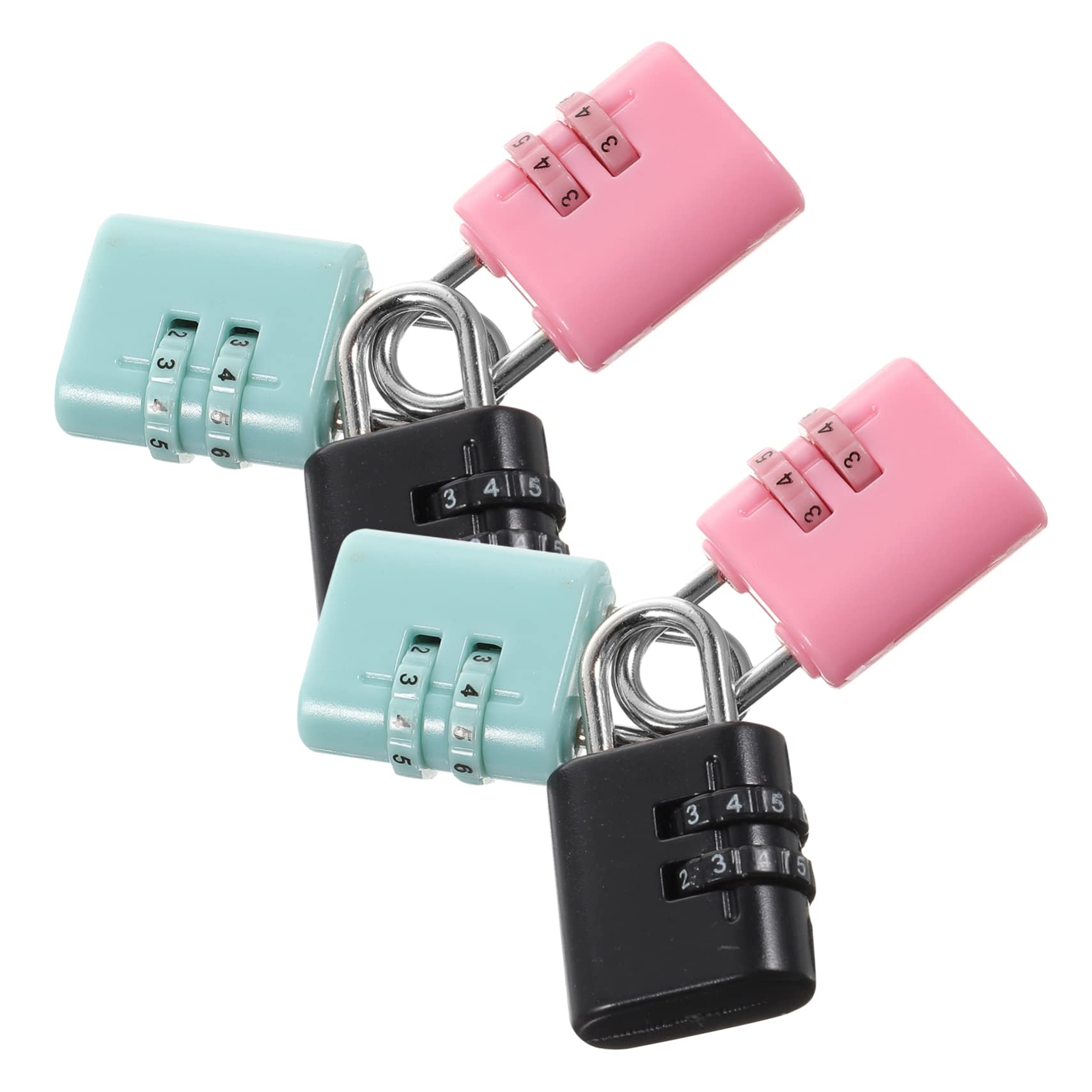 SEWACC Multi-Function Combination Locks for Plastic Boys and Girls Pad Locks Weatherproof Design