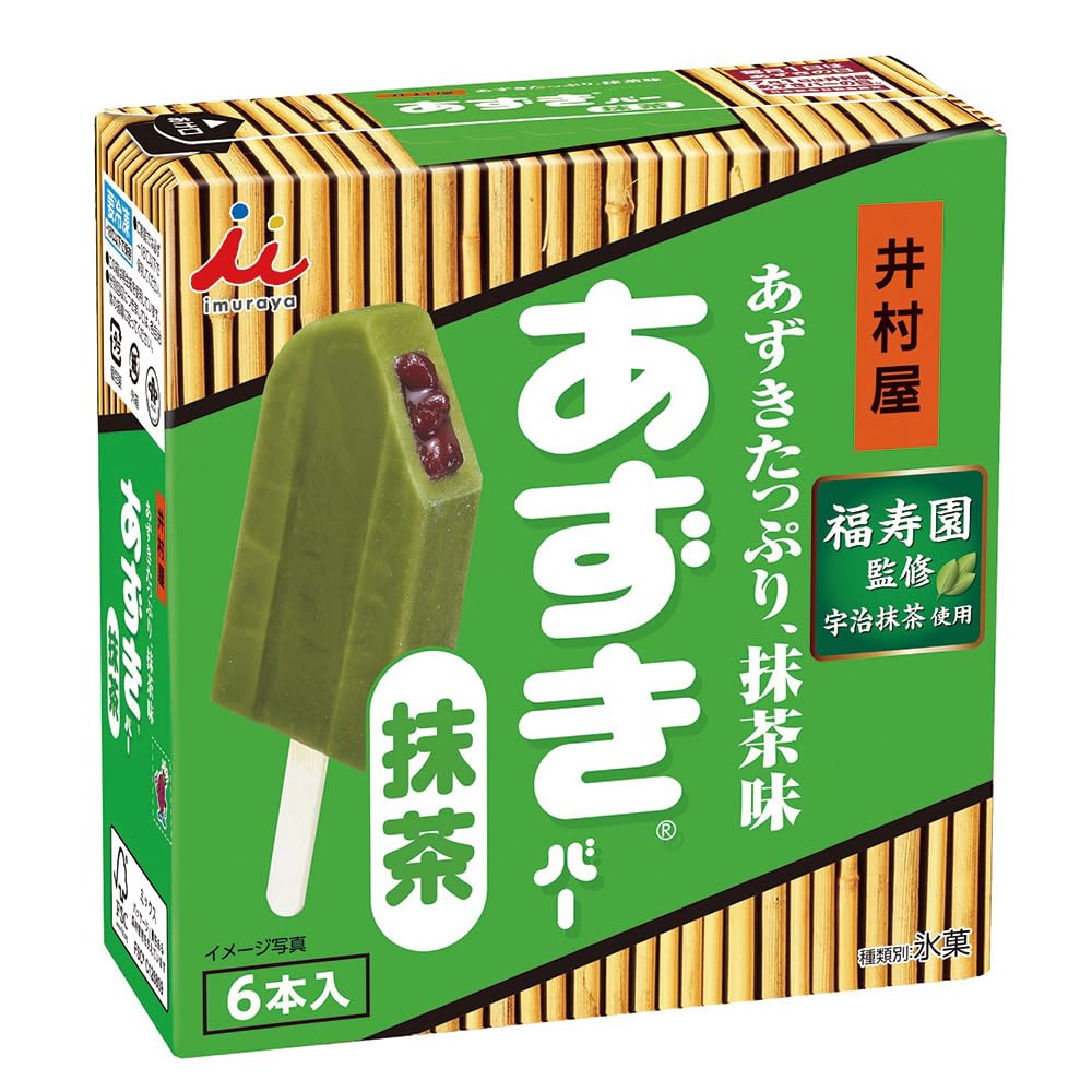 Amazon.co.jp: [アイス] BOXあずきバー抹茶 60ml×6×8個 : 食品・飲料・お酒