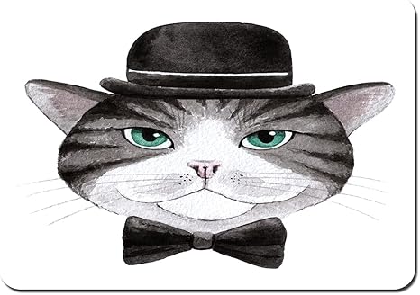 Amazon 滑り止めラグバスマット かわいい猫の水彩イラスト手描き 快適な豪華なマイクロファイバー吸収性バスルームフロアラグウォッシャブル 80x50cm 浴室足ふきマット ホーム キッチン オンライン通販