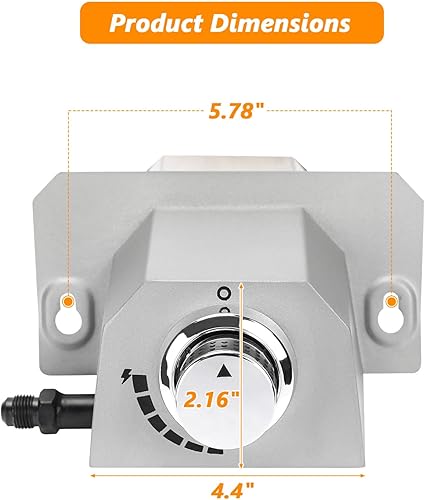 Miniatura 2 de Grimate Quemador de gas para Ooni Karu 12 - Horno de pizza, repuesto para Fyra 12 con convertidor de gas, piezas de fijación para accesorios de