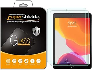 Supershieldz (2 Pack) Anti Glare (Matte) Screen Protector Designed for iPad 10.2 inch (9th/8th/7th Generation, 2021/2020/2019) [Tempered Glass] Anti Scratch, Bubble Free