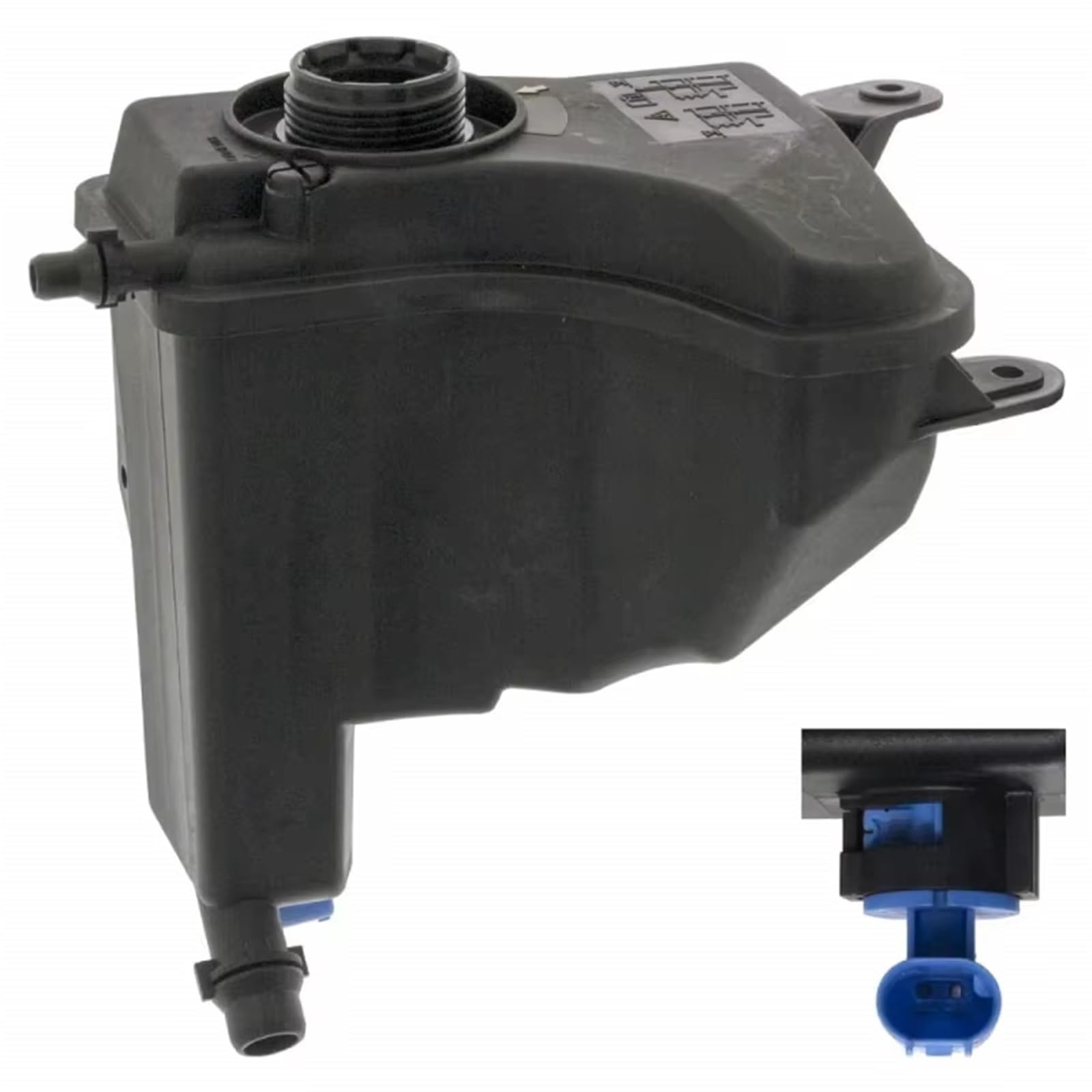Vaschetta Radiatore Compatibile Con Bmw Per E81-E84 E88 E93 X1 2.0L 3.0L 2004-2015 Vaso Espansione Liquido Raffreddamento Motore Con Coperchio OEM: 17138570079