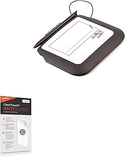 BoxWave Screen Protector Compatible With Evolis SIG100 LITE - ClearTouch Anti-Glare (2-Pack), Anti-Fingerprint Matte Film Skin