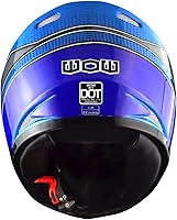Vista 12 de WOW Casco completo para motocicleta, Bicicleta BMX MX para niños, S