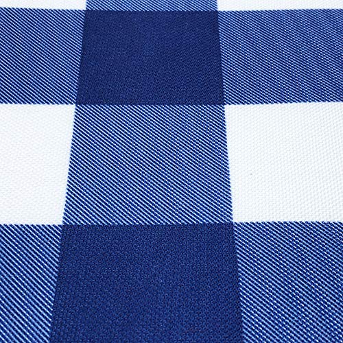 Servilletas de tela cuadradas azules 18x18 pulg. x4 miniatura 2