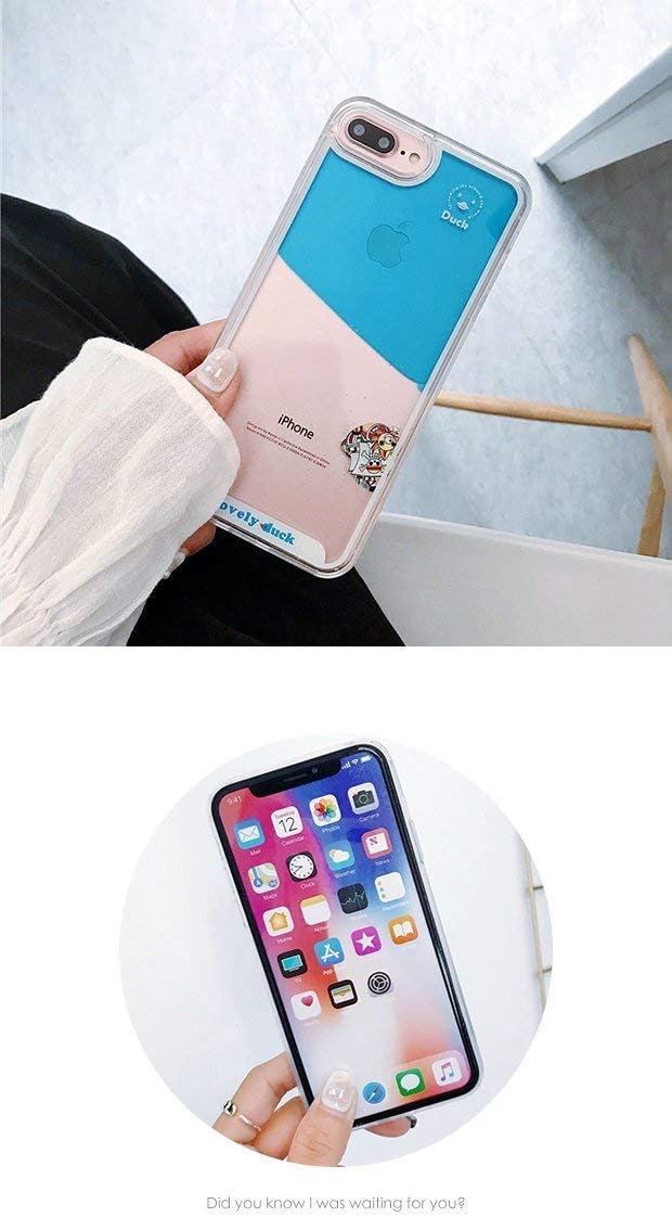 UnnFiko Liquid Case Compatible with iPhone 16 Pro Max, 3D Cool Quicksand Flowing Floating Bling Glitter Sparkle Soft Case for Girls Women (Three Ducks, iPhone 16 Pro Max) - Image 6