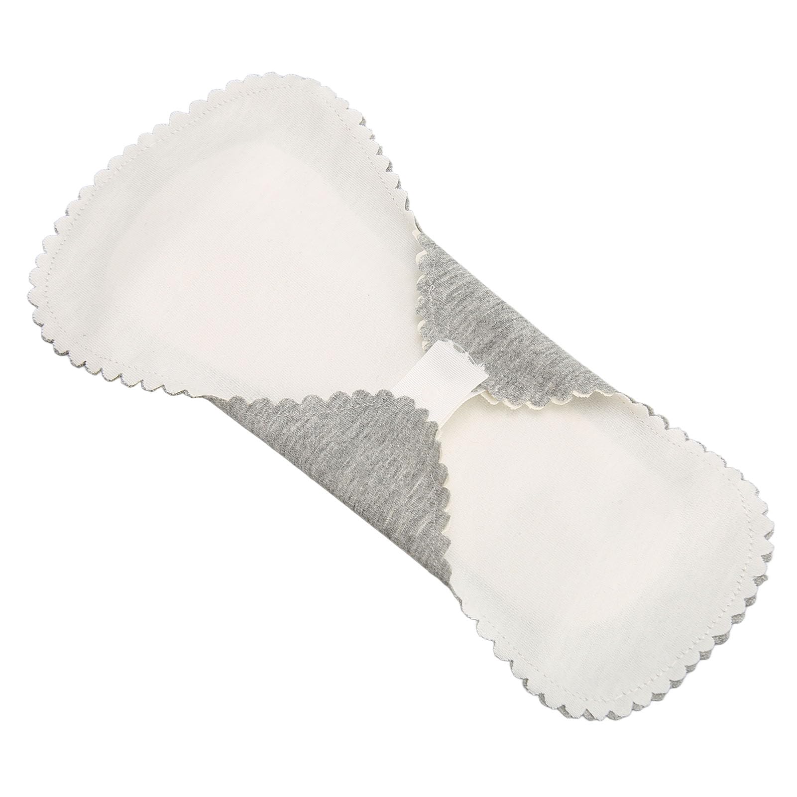 Pongnas 4 Stück Stoff-Slipeinlagen, Graphen-Wasseraufnahme, Atmungsaktiv, Auslaufsicher, Waschbar, Wiederverwendbar, Damenbinden, mit Baumwollzwischenschicht für Damen (M) (M) (L)