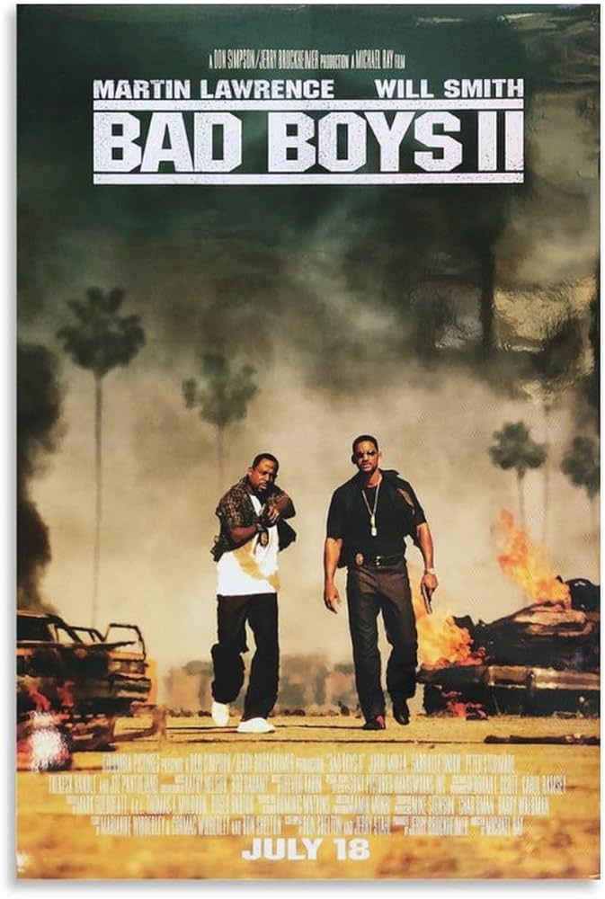Amazon.co.jp: Bad Boys IIバッドボーイズII映画ポスターウィルスミス