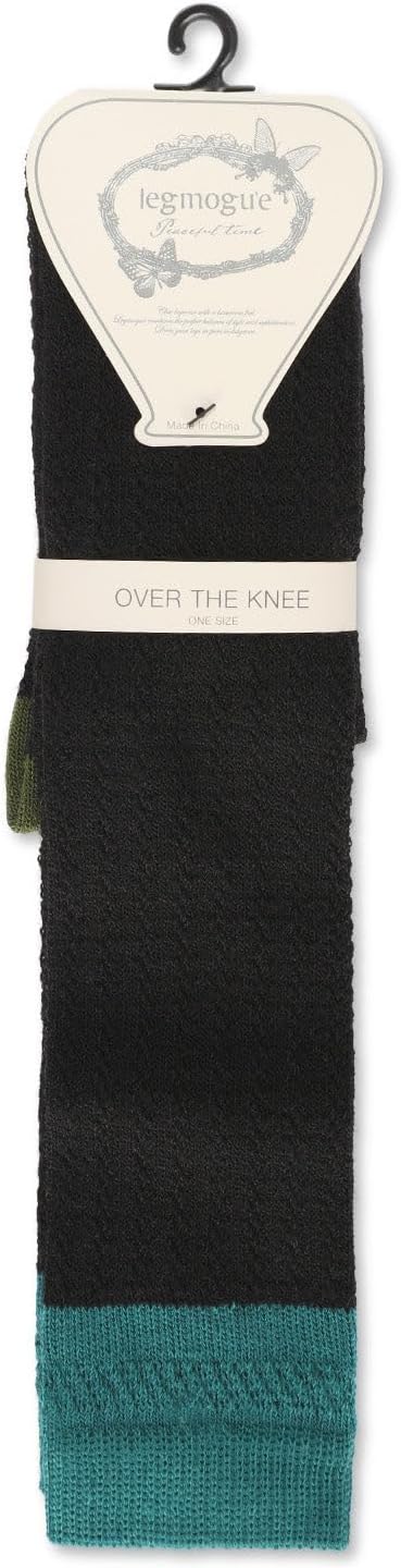 Women's Chic Slant Wool Blend Over The Knee Warm Sock - Image 5
