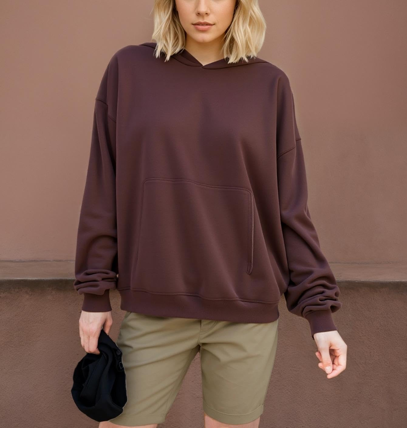 Damskie bluzy oversize bluzy polarowe jesień moda sweter swetry zimowe ubrania