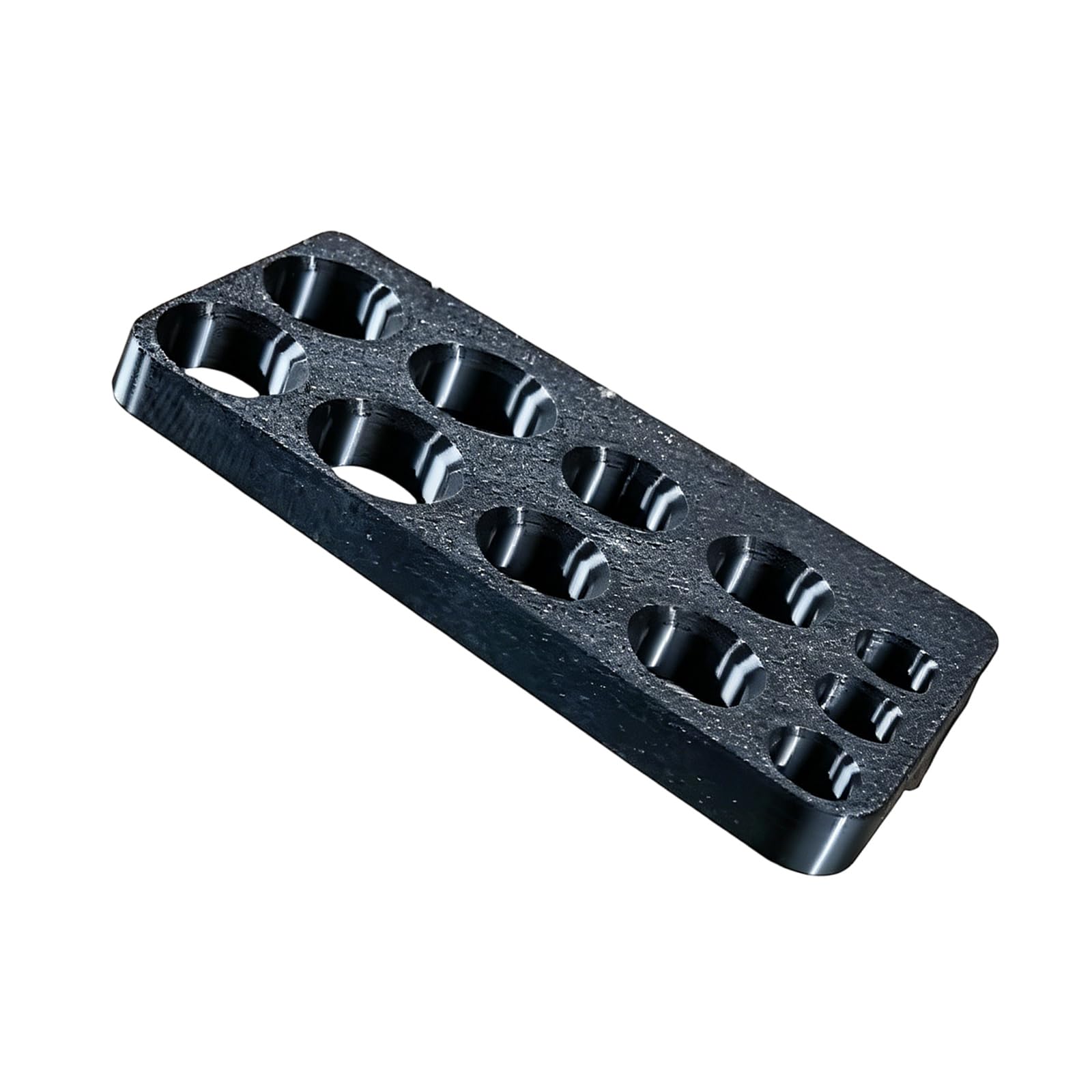 Apglsxy Black Workstation Tool Organizer, Compact Polymer Ratchet Extension Holder For Socket Extensions And Tool Area Storage Setup Socket Extension Organizer Ratchet Holder Garage Storage Workstation Cabinet Rack