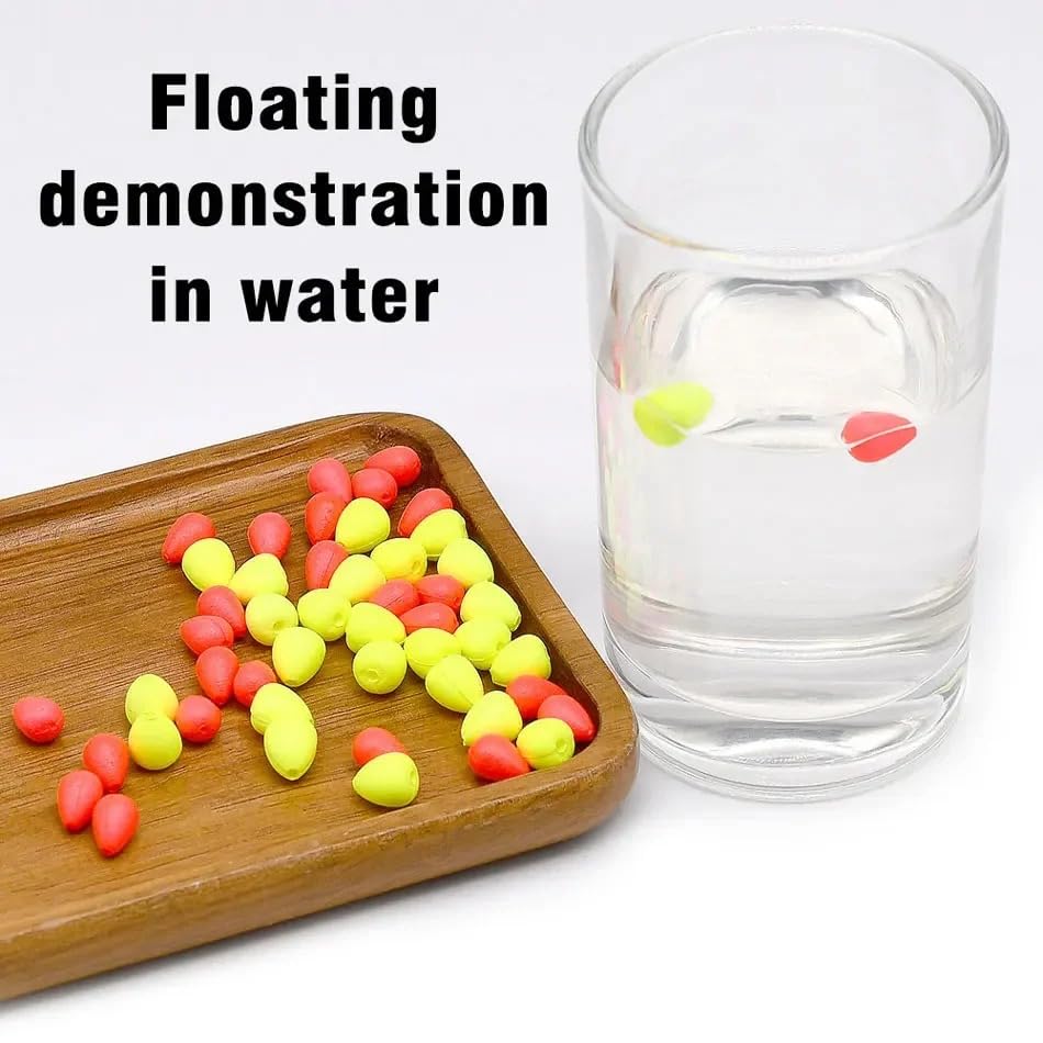 Set de 80 señales flotantes para pesca de alta visibilidad miniatura 4