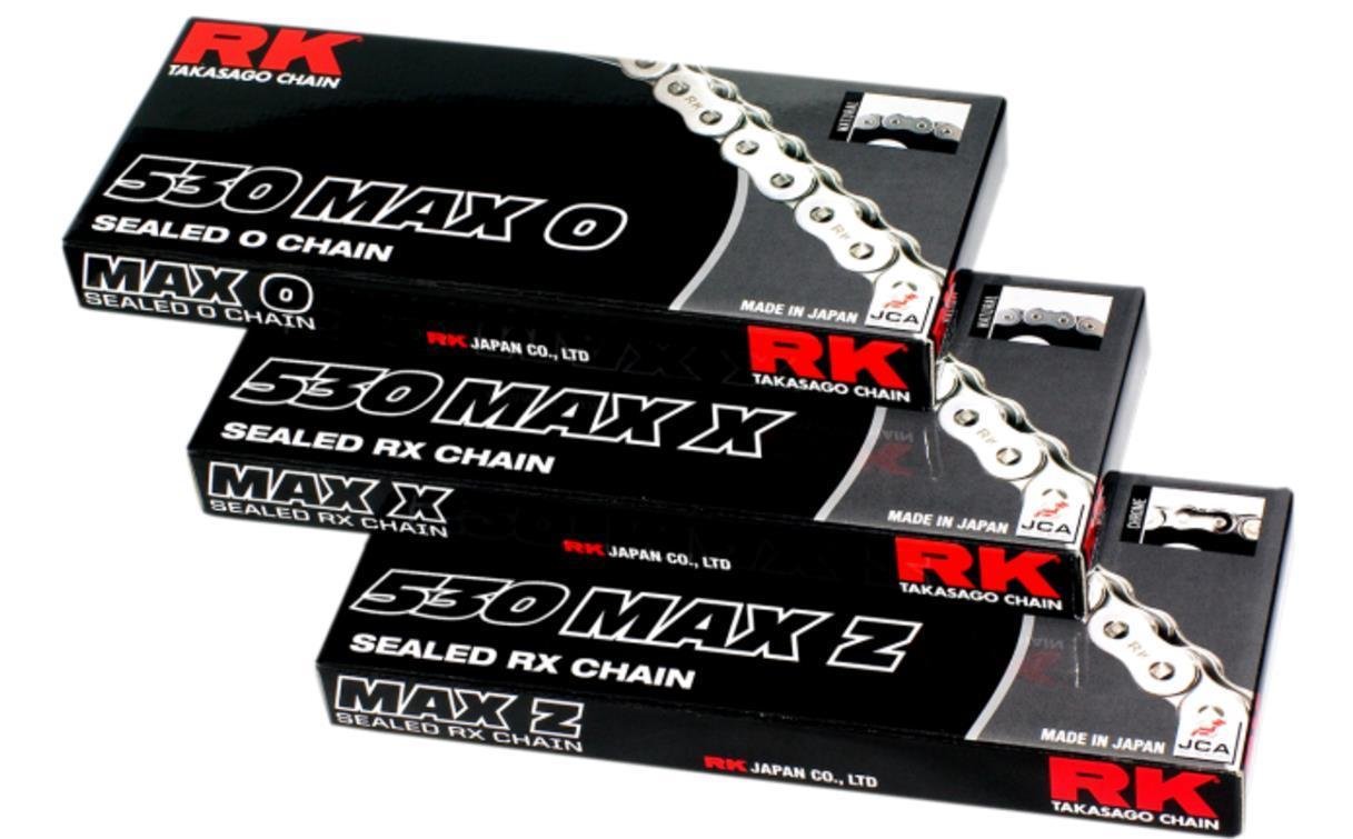 RK 530MAXZ150BG 530 Max-Z Chain - 150 Links - Black/Gold