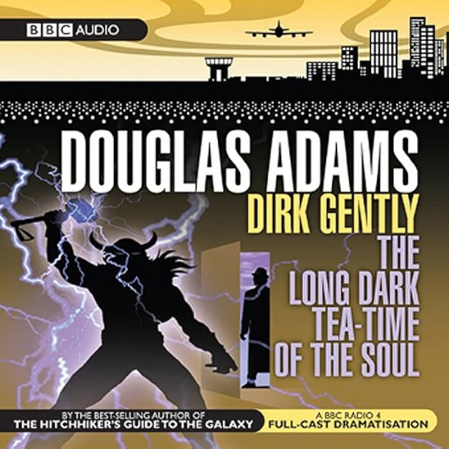 英3LP Douglas Adams Dirk Gentlys Holistic Detective Agency: The Long Dark Tea-Time  Of The Soul DEMREC789 Demon Records, BBC Douglas Adams – Dirk Gently's Holistic Detective Agency: The