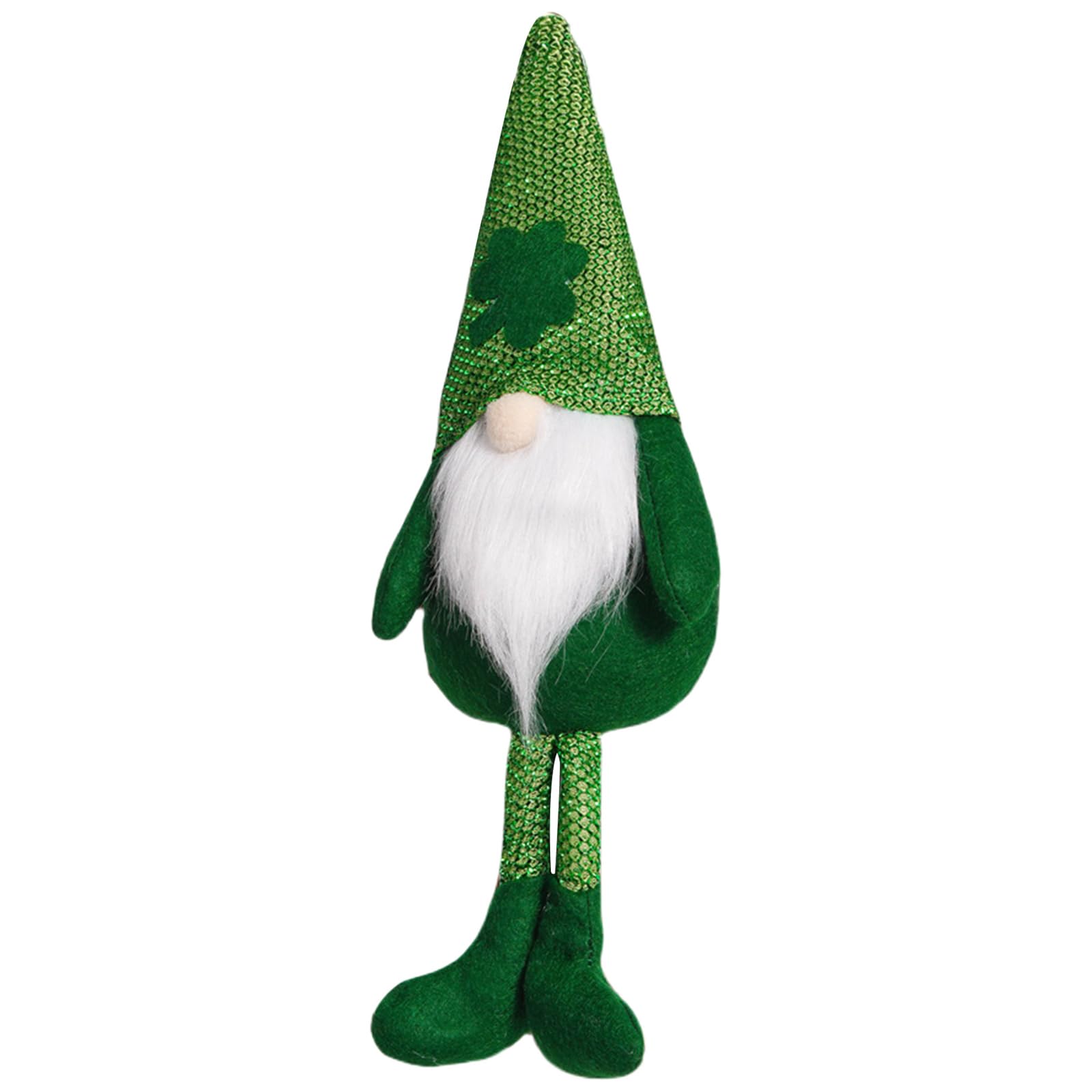Hsioluted Irish Festival Plush Dwarf Ornament for Tiered Tray Home Garden Decoration Irish Festival Decoration Table Centerpieces