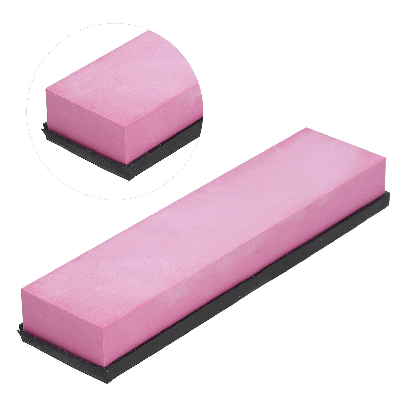 Kamień do ostrzenia, 3000 Grit Ruby Whetstones Narzędzia kuchenne Profesjonalny zestaw kamieni do ostrzenia z podstawą
