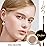 evpct Eyebrow Stencils Kit for Women Shaping, Eyebrow Shaper Makeup Kit, Eye Brow Stencil Shaper Tinting kits for Women, with Eyeliner, Eyebrows Pencil, Pomade, Brush and 10 Stencils, Kit-02 BLONDE