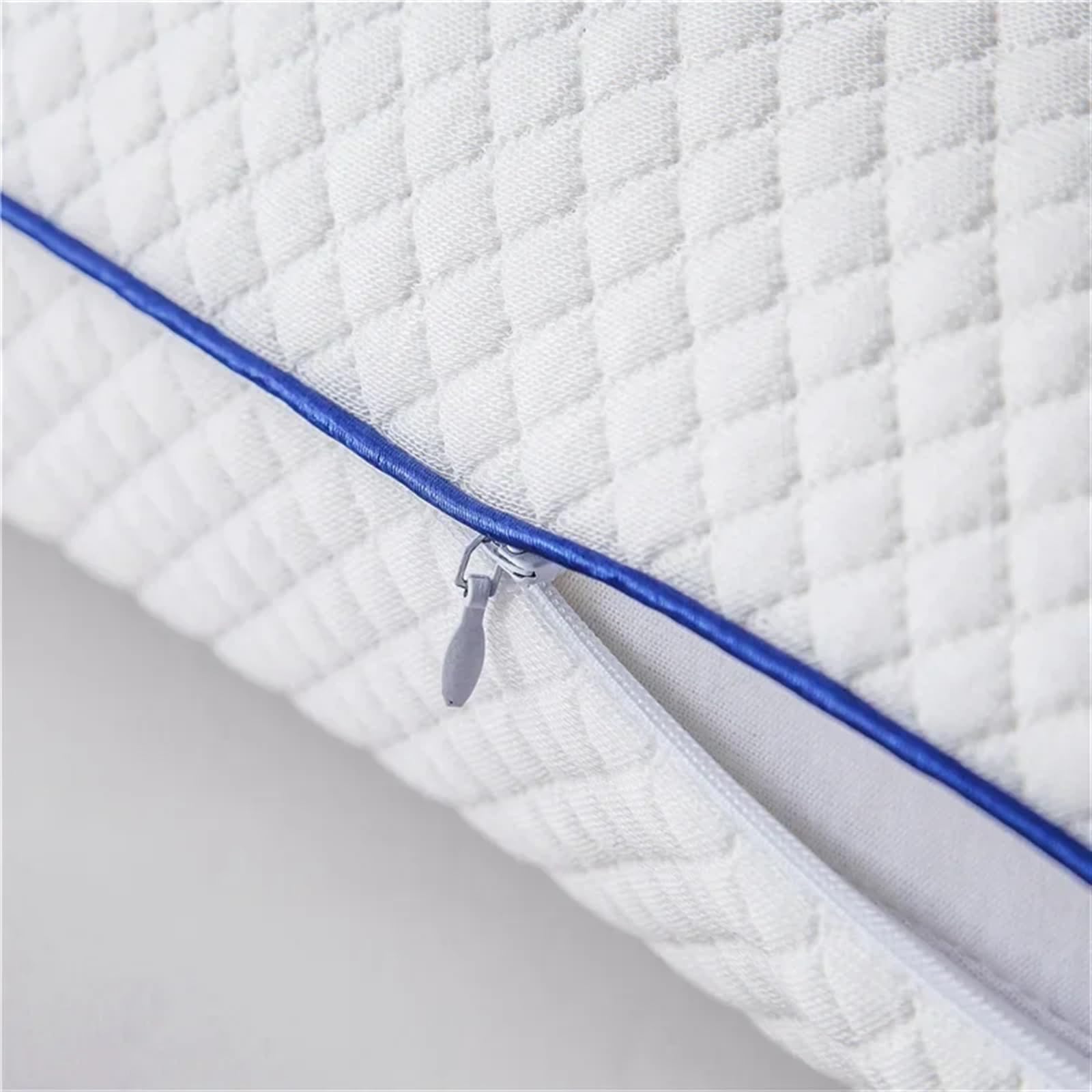 Almohada De Espuma con Memoria Almohada de Espuma viscoelástica con Gel regulador de Temperatura para La Cama
