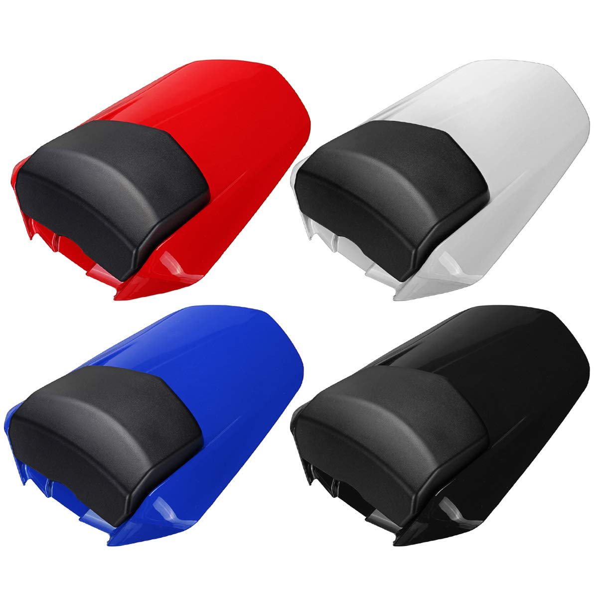 C-FUN Cubierta del Carenado De La Motocicleta del Asiento Trasero De La Moto Abs para Yamaha YZF R1 2004-2006 - Negro