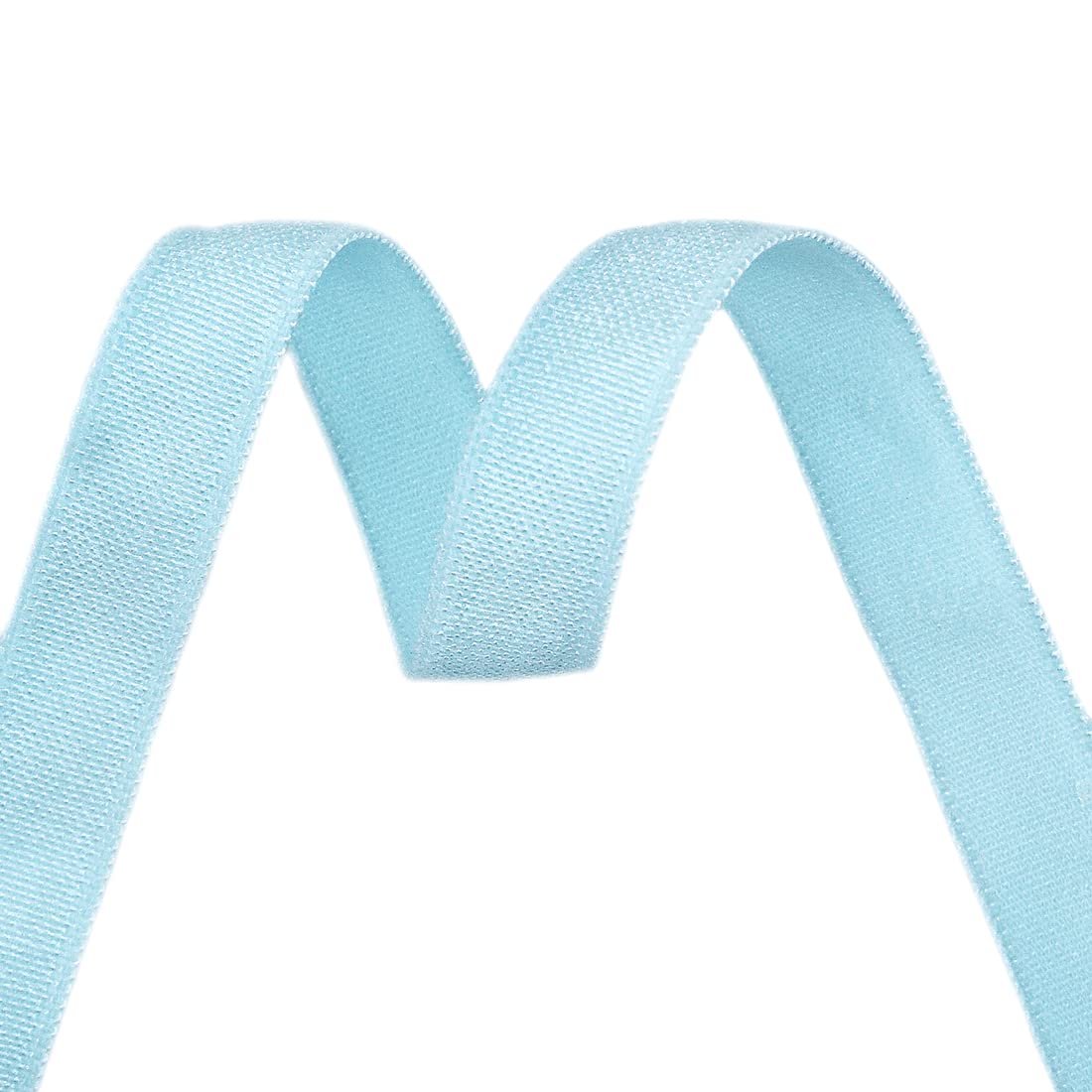 Bristlegrass Bande élastique Pour Couture, 0,95 Cm Et 9,1 M - Bleu Marine Clair - Pour Couture, Taille Haute élasticité Et Taille De Pantalon (25,4 Cm, Bleu Marine Clair