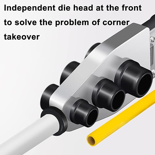 Miniatura 8 de Soldador de fusión,Máquina de fusión en caliente digital con ajuste de temperatura,Máquina de soldadura de tubos de 8.4-23.7 pulgadas,Máquina de