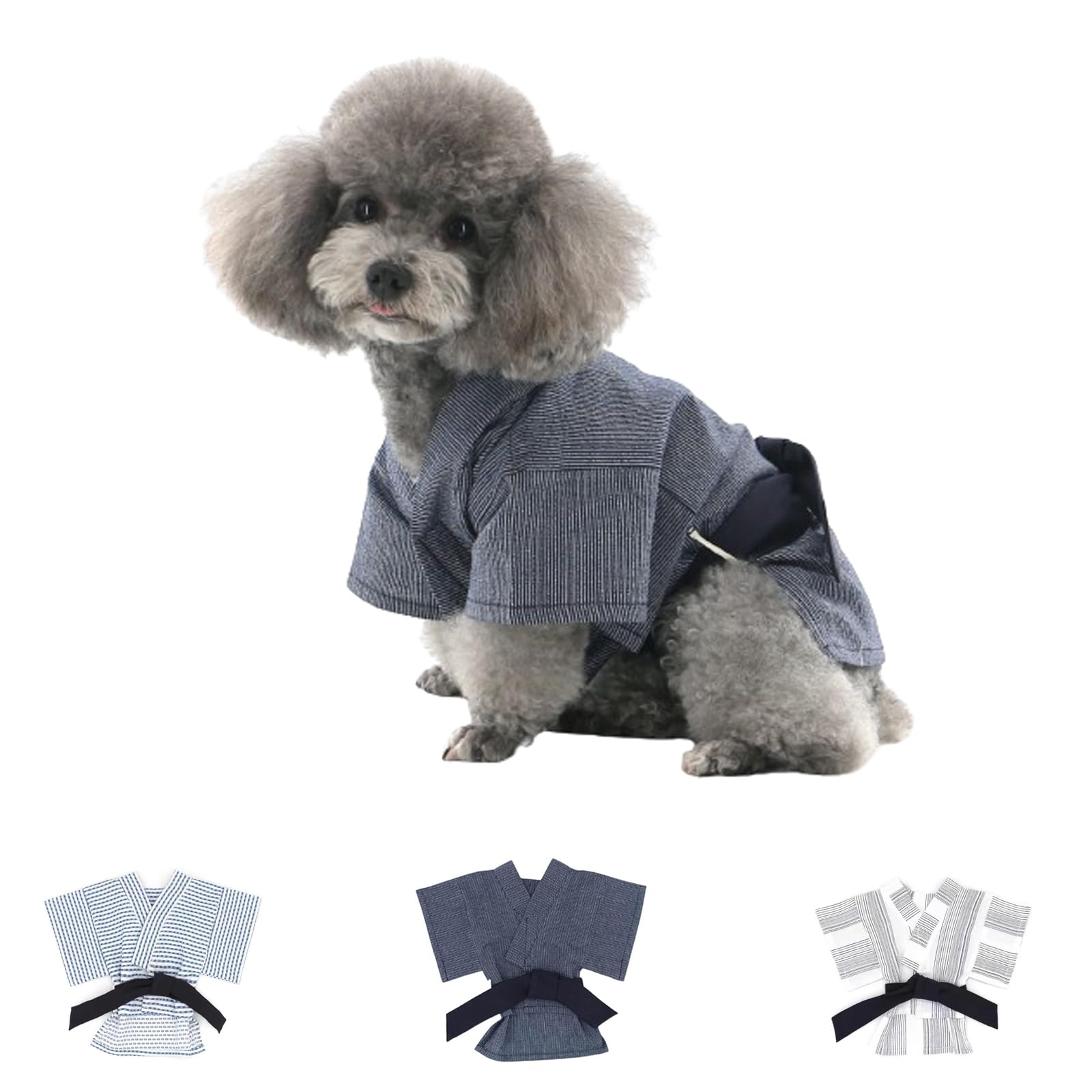 Amazon | 犬服 犬 浴衣 おしゃれ 日風 和服 かわいい 着物 甚平