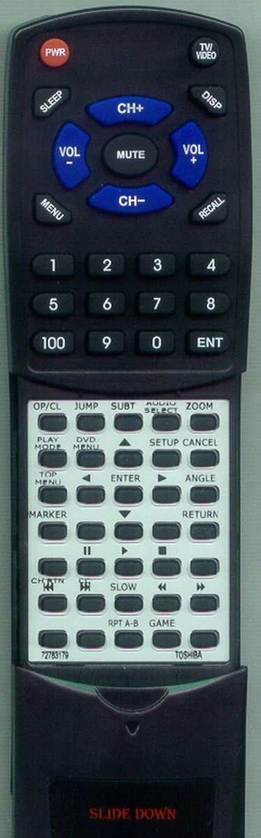 Redi-Remote RT72783179 &ndash; Telecomando Di Ricambio Per TV Toshiba (076D0MG010, MD20F12, MD24F52)
