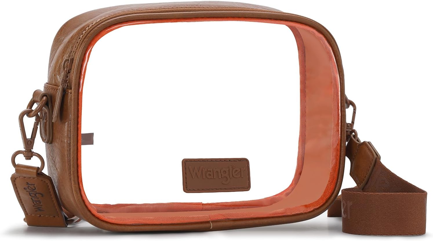 Montana West X Wrangler Clear Bag for Stadium Events Crossbody Purse for Concerts, Sports