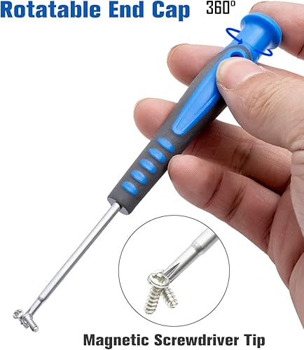 Miniatura 2 de ROTATION Juego de destornilladores de precisión de 12 piezas, Phillips, ranurado, Torx Star, kit de herramientas de reparación de destornilladores