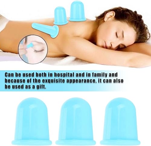 Miniatura 9 de Sonew 4 unidsset silicona vacío silicona vacío tazas masajeador para cuerpo y coche facial herramientas de masaje equipo para el cuerpo y cuidado