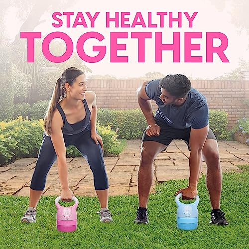 Yes4All Contoured Adjustable/Neoprene Coated Strength Training Kettlebells Color Weights 5-50lbs - Image 7