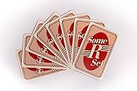 Vista 2 de Some'R'Set Juego de cartas – por The Levi Game Co. – El juego original de toma de trucos para 2-6 jugadores, similar a Euchre, Pitch y Spades, ideal