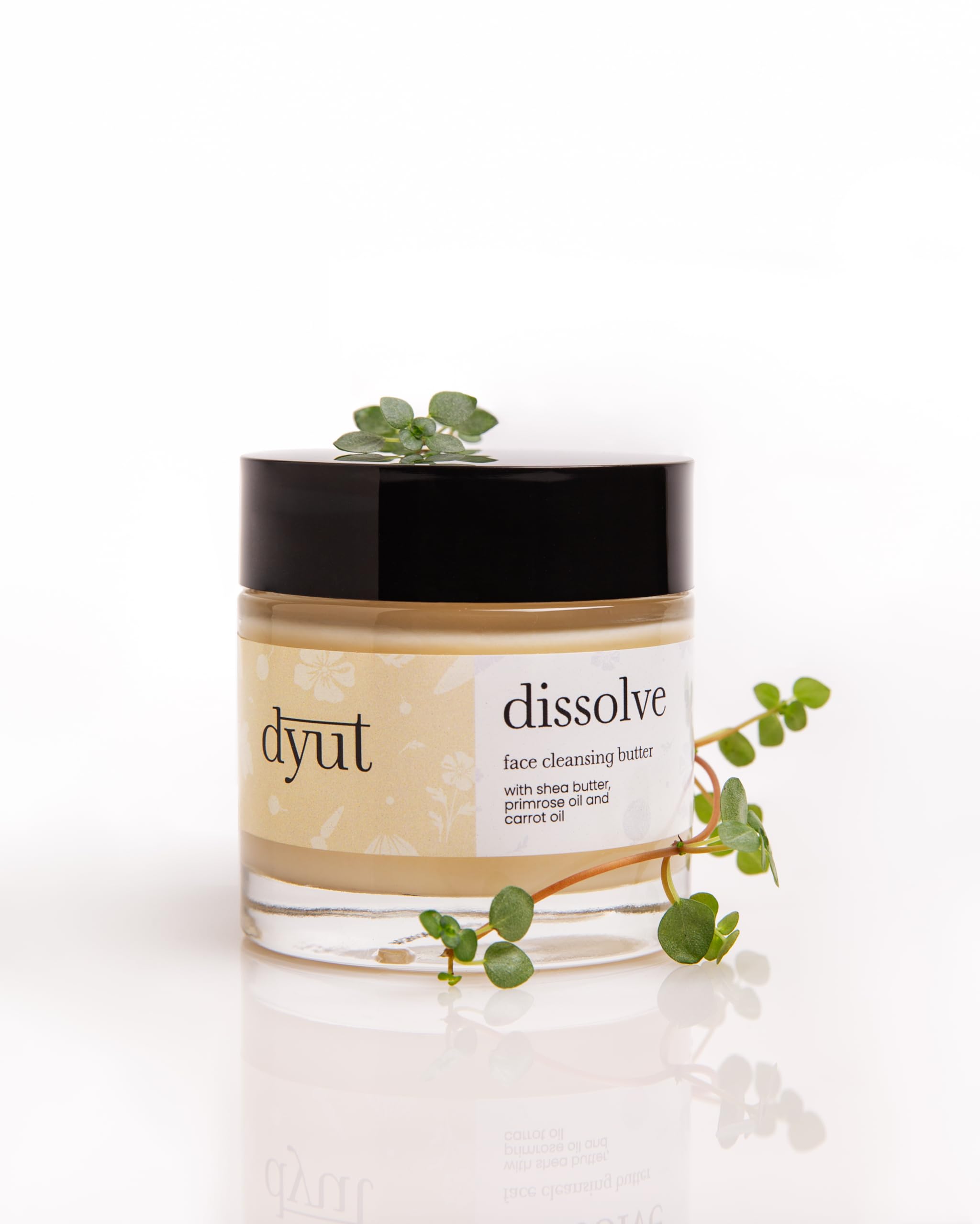 Dissolve – Burro Struccante Nutriente 100 ml | Burro di Karité + Olio di Enotera | Elimina Trucco Waterproof & Impurità | Vegan & Clean Beauty