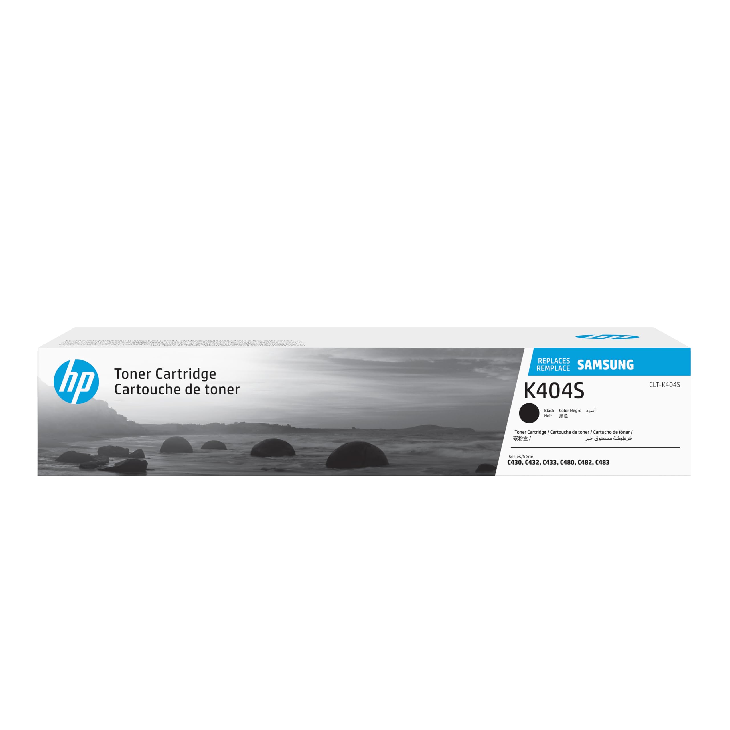 HP CLT-K404S (‎SU100A) Original Toner Schwarz (Kompatibel: SL-C430, C430W, C432, C433, C432W, C433W, C480, C480W, C480FW, C480FN, C482, C483, C482W, C483W, C482FW, C483FW)
