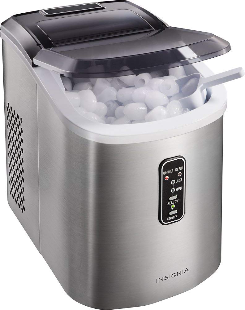 Insignia™ 26 Lb. Portable Icemaker with Auto ShutOff 2.01/0421