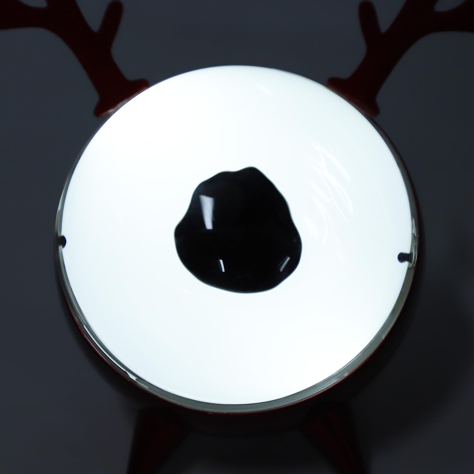 Luce Ritmica Ferrofluida, Visualizzatore Musicale Fluido Magnetico con Design Sferico, Display Reattivo al Suono Dinamico, Decorazione da Scrivania Fatta a Mano per Gli Amanti della Musica