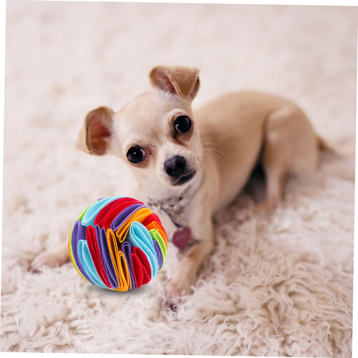 Mipcase 3stücke Funny Pet Chew Toy Interaktives Schnüffelspielzeug Für Hunde Kauspielzeug Mit Futterhaltevorrichtung Fördert Langsames Fressen Und Zahngesundheit Für Drinnen Und