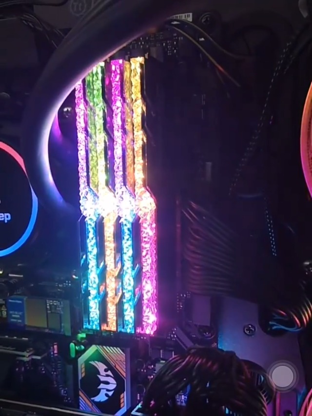 Hokeyio General RGB DDR Memory RAM Cooler | Trident Z Royal / Z5