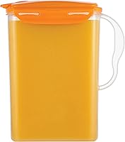 Vista 11 de LOCK & LOCK – Jarra de agua para puerta del refrigerador, con asa, sin BPA (bisfenol A), jarra de plástico con tapa abatible, perfecta para hacer