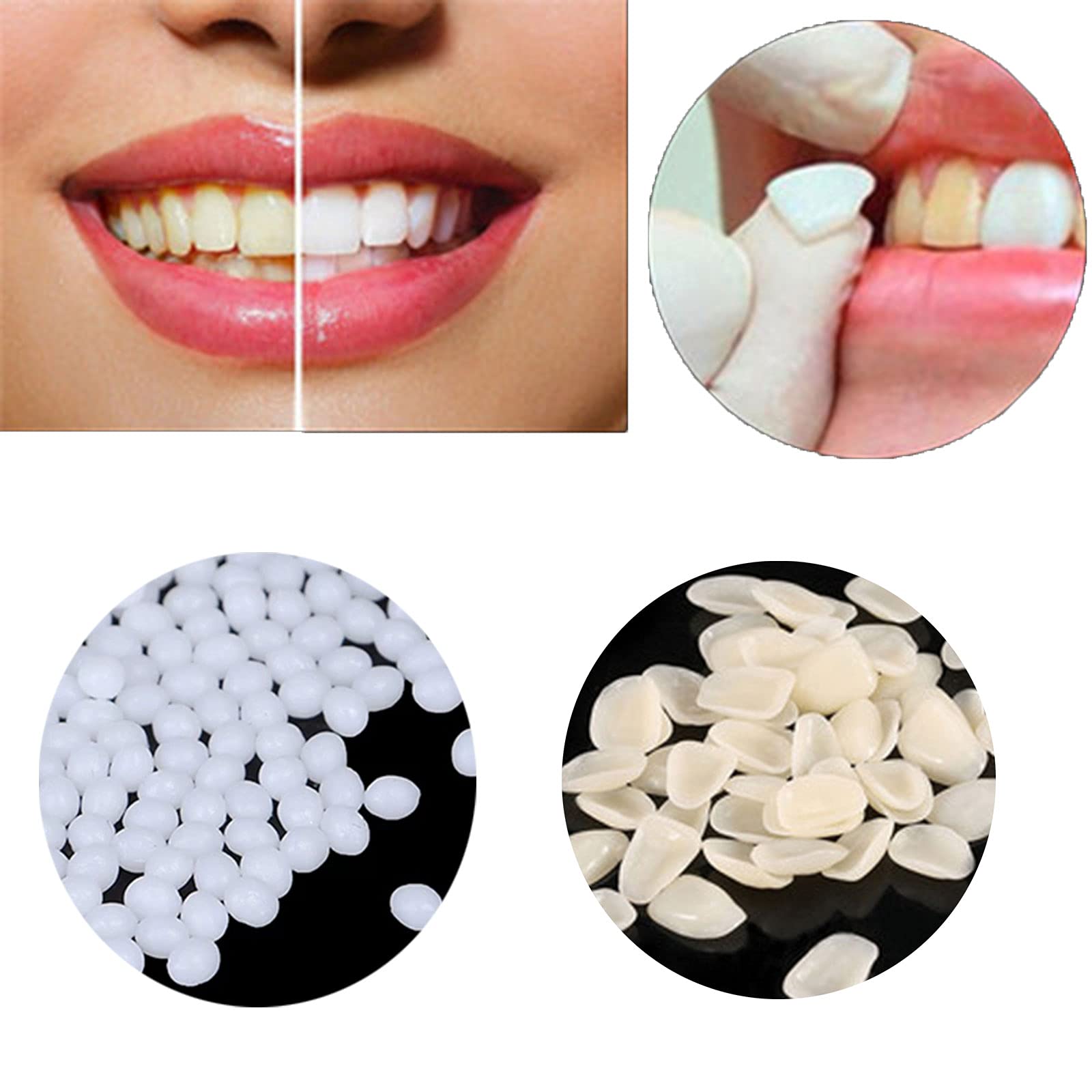 Buy DBSUN 2in1 Teeth Veneers and Thermal Beads ReplacementKit.Used to