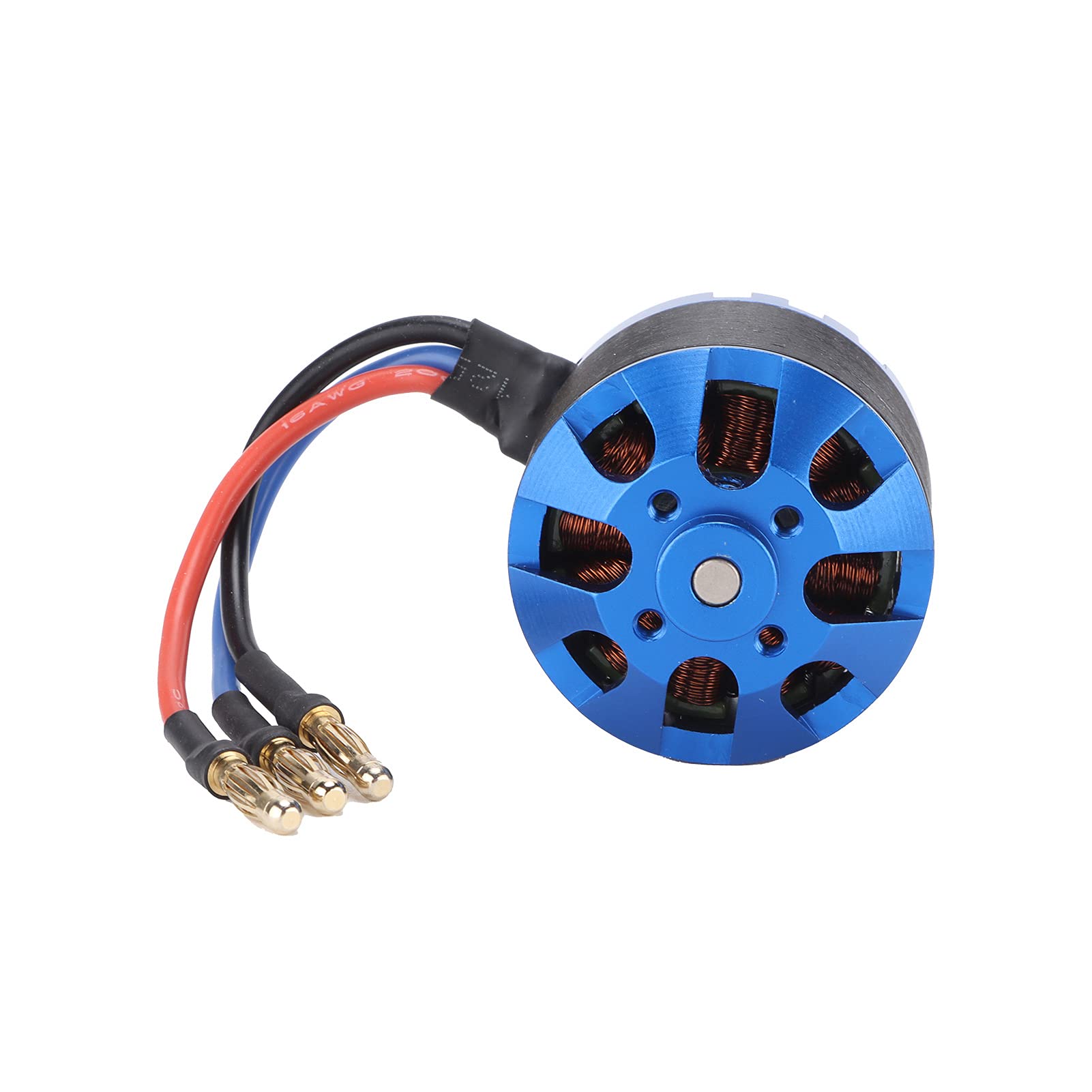 Potente Motore RC Senza Mammella con Bassa Elaborazione del Suono, Conversione Massima di Energia per Piano RC con Fisse da 4,0 Mm Tappo di Banana