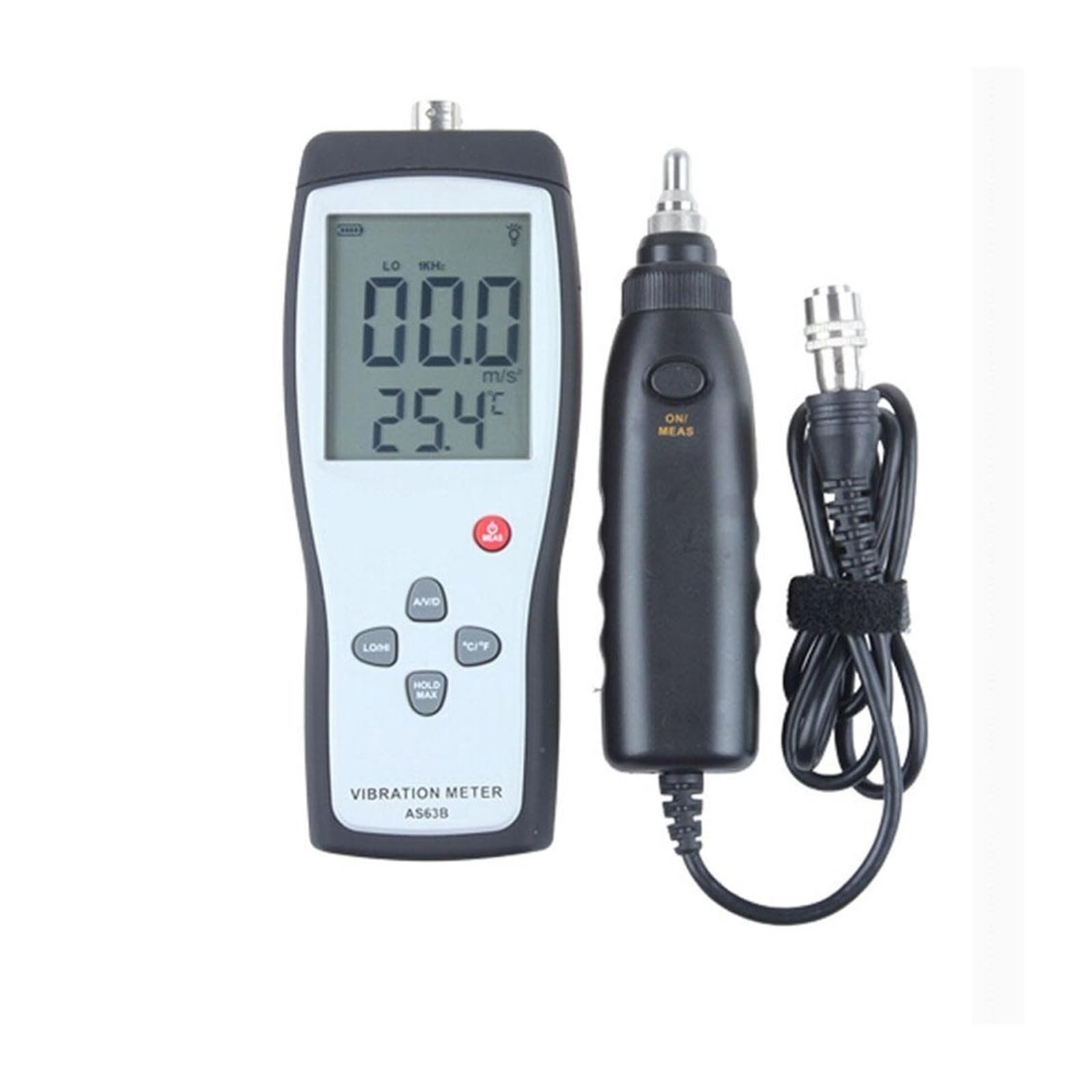 Gqnblvhzupdm One Color Vibration Tester Vibration Meter Piezoelectric Ceramic Accelerometer With High Precision For Long-Term Use