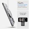 Spigen Apple iPhone 16 Pro Max ile Uyumlu ince MagSafe Kılıf Ultra Hybrid Sararmaya Dayanıklı DuraClear™ Hava Kanalı Teknolojisi™ Askeri Sınıf Koruma MagFit Zero One White Tasarım Kapak - ACS08005