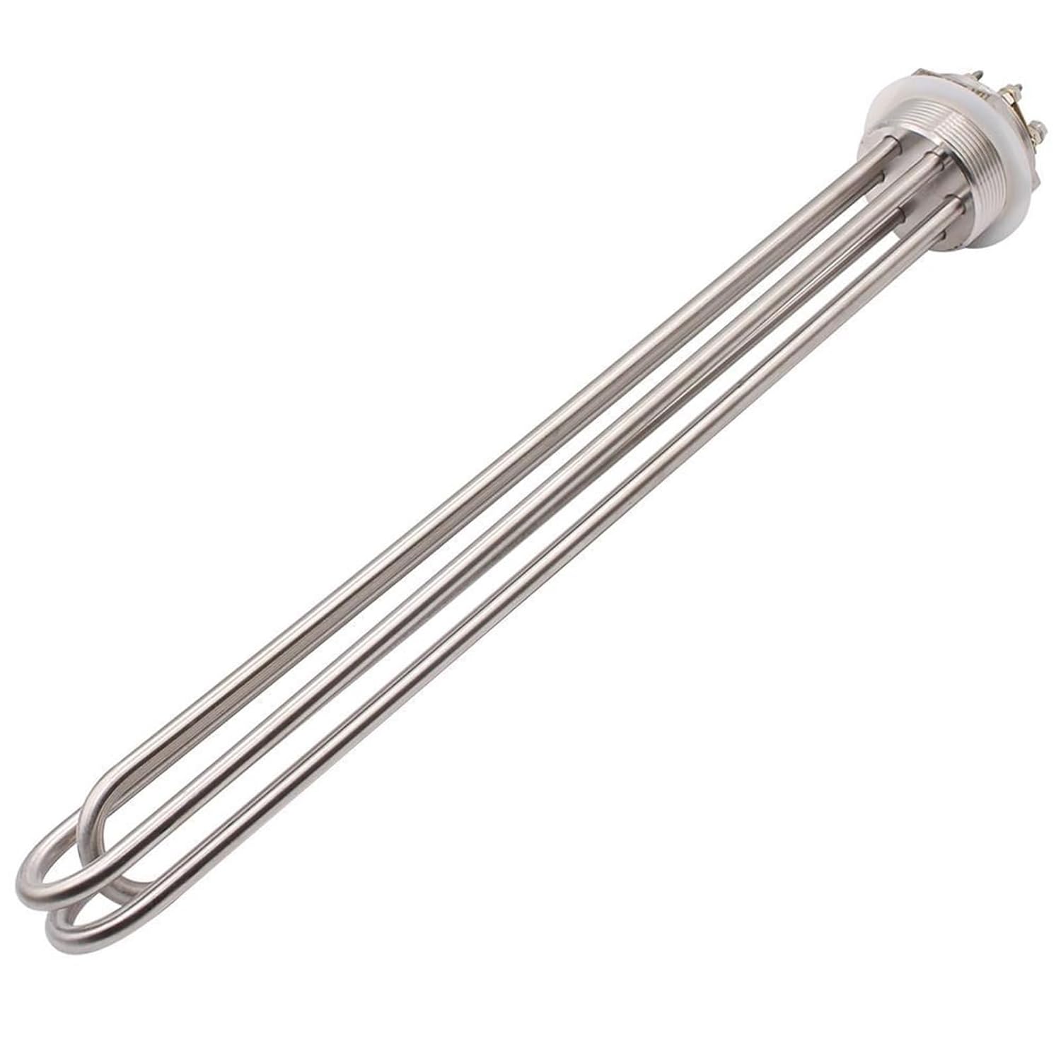 Electrical Heating Element Water Heater Immersion Pipe DN50 2inch Thread 220v 10kw 1Pcs