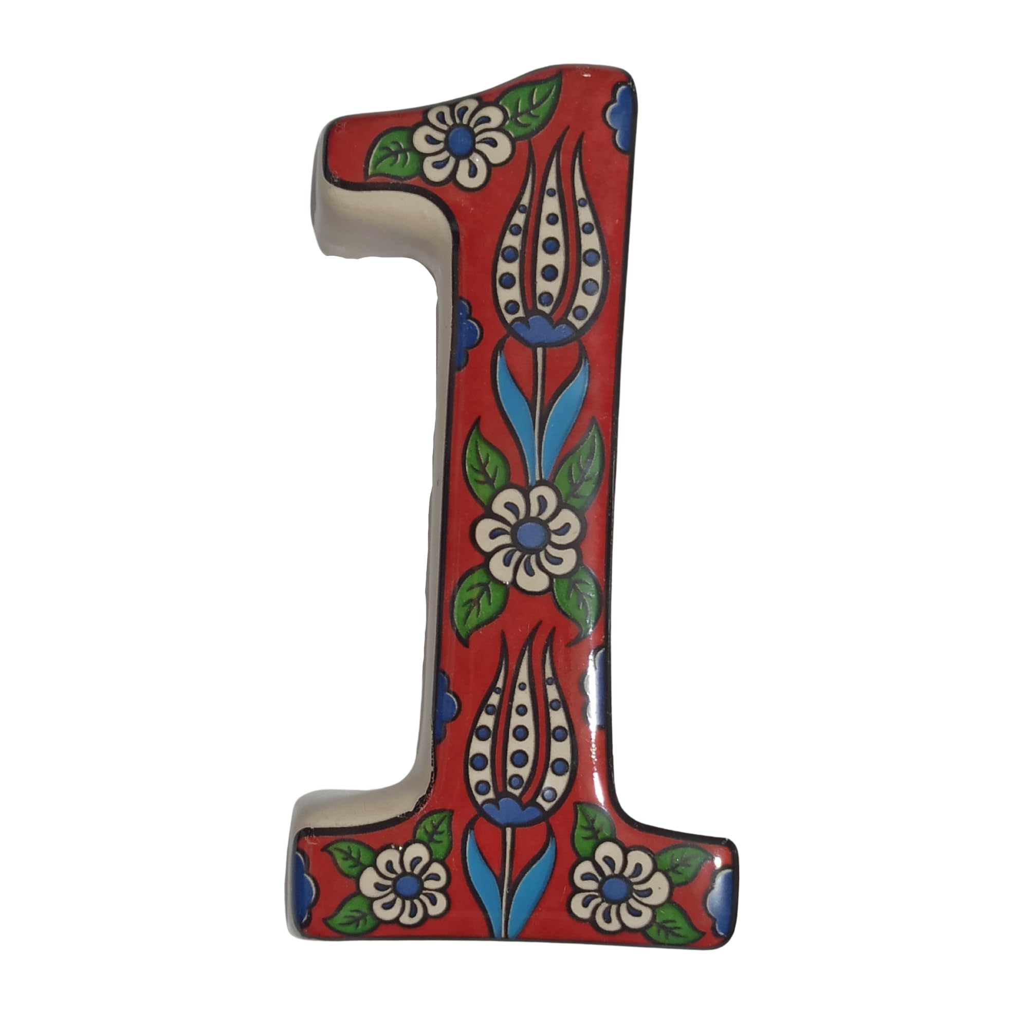 Large Ceramic Housewarming Sign Ceramic Address Plaque House Numbers Sign Door Personalized Coloured Decorative Hand Decoratede Housewarming Gifts