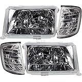 klarglas blinker golf 2 Design Blinker Set (2-Stück) Scheinwerfer + Blinker Set W124 Klarglas chrom Bj. 84-93 vor Facelift