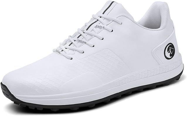 Men Golf Shoes Professional Spikeless Golf Sport Sneakers Waterproof Mens Trainers Golfing