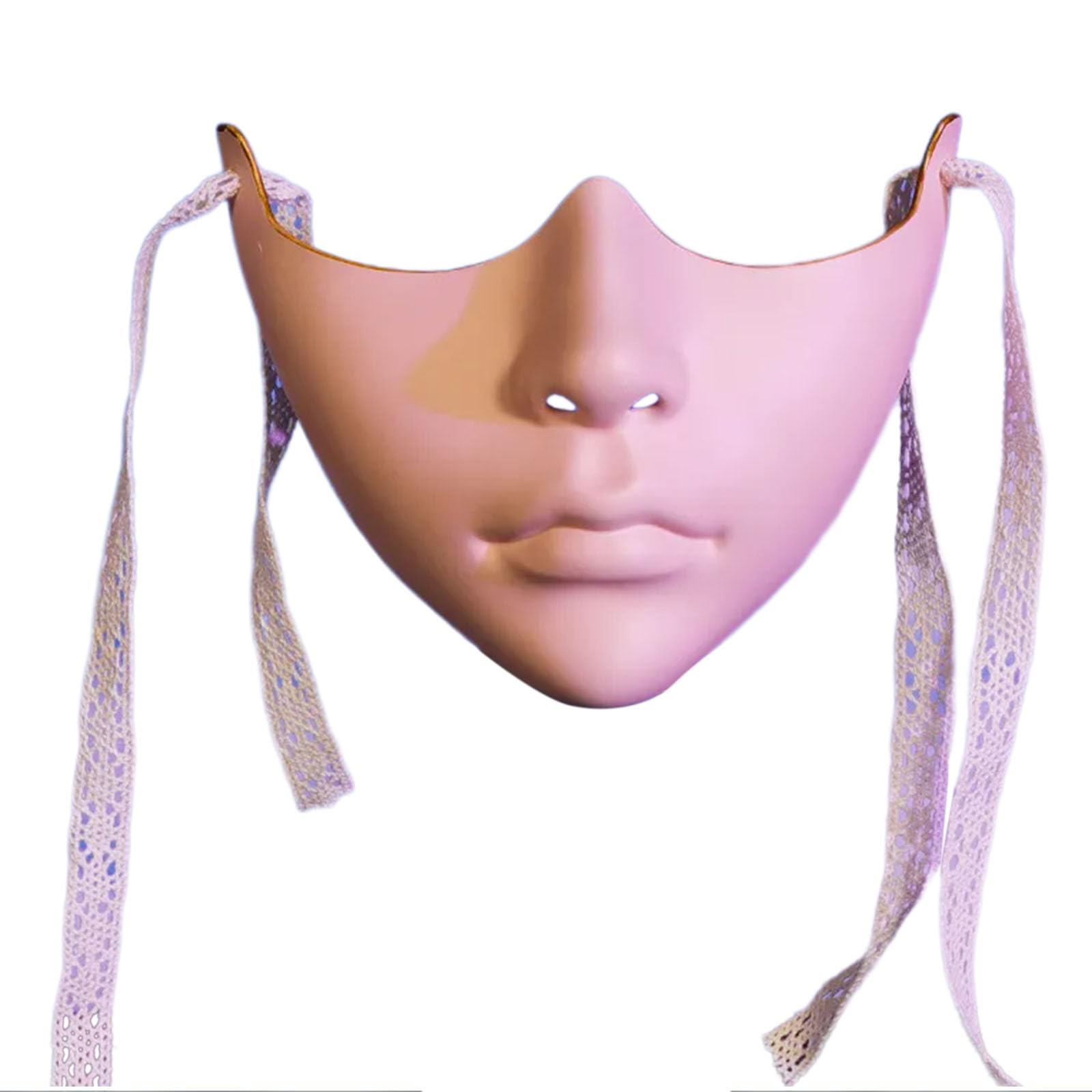 Maxtonser Unisex Masquerade Beauty Cosplay Mechanical Half for Carnivals Halloween Dress up Party