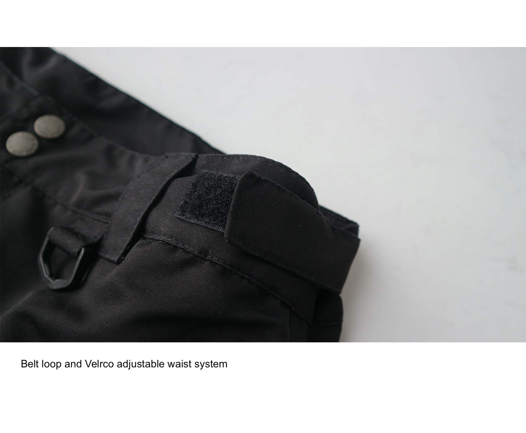 Acme Projects pantalones con aislamiento de nieve, 100% impermeable, transpirable, sujetado con cinta adhesiva de la costura, 10.000 mm / 3000gm